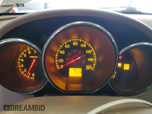 2006 Nissan Altima SL with VIN 1N4BL11D36N438407, listed as a Copart auction lot 50048065 with 186,073 mi miles and Salvage title. Bid and sale history available at DreamBid. Image 9.