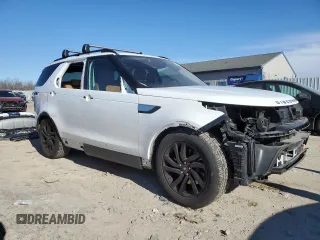 2017 Land Rover Discovery HSE with VIN SALRRBBV7HA005826, listed as a Copart auction lot 89086005 with 96,673 mi miles and Salvage Title. Bid and sale history available at DreamBid. Image 4.