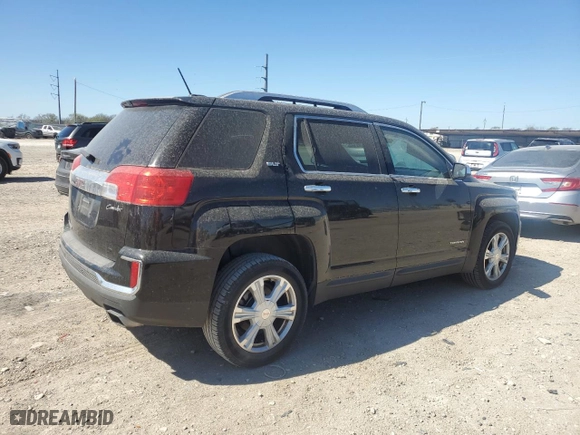 2016 GMC Terrain SLT with VIN 2GKFLPE35G6224657, listed as a Copart auction lot 47924485 with 48,256 mi miles and Salvage Title. Bid and sale history available at carsss.com. Image 3.