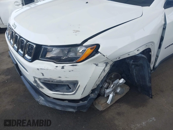 2020 Jeep Compass Latitude with VIN 3C4NJCBB8LT141375, listed as a IAAI auction lot 42382374 with 63,799 mi miles and . Bid and sale history available at DreamBid. Image 6.