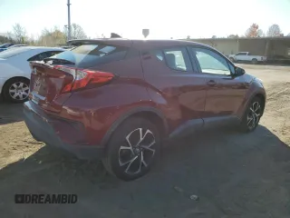 2018 Toyota C-HR XLE with VIN NMTKHMBX7JR046425, listed as a Copart auction lot 76963494 with 19,283 mi miles and Salvage Title. Bid and sale history available at DreamBid. Image 3.