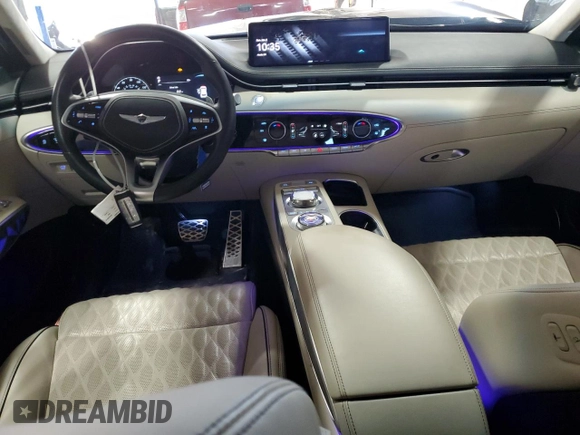 2022 Genesis GV70 Sport with VIN KMUMCDTC5NU073867, listed as a Copart auction lot 88230705 with 28,395 mi miles and Salvage title. Bid and sale history available at DreamBid. Image 8.