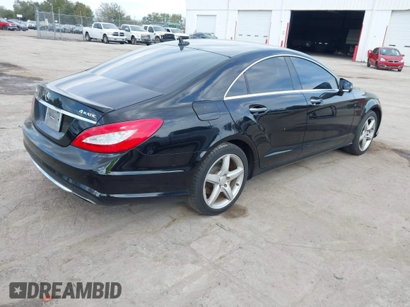 2013 Mercedes-Benz CLS-Class CLS 550 with VIN WDDLJ9BB5DA059810, listed as a IAAI auction lot 41520786 with 248,503 mi miles. Bid and sale history available at carsss.com. Image 4.