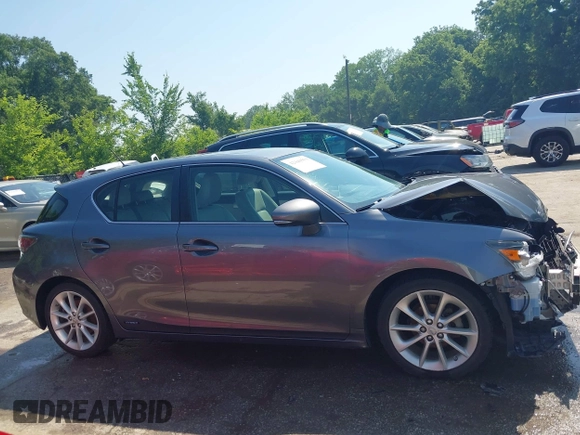 2013 Lexus CT 200h with VIN JTHKD5BH8D2150167, listed as a IAAI auction lot 42440559 with 138,783 mi miles and . Bid and sale history available at DreamBid. Image 13.