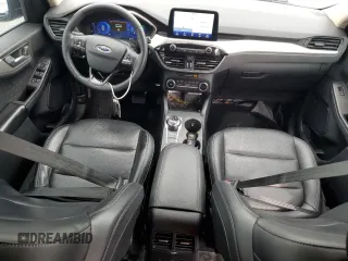 2020 Ford Escape SE Sport Hybrid with VIN 1FMCU0BZ1LUB31301, listed as a Copart auction lot 48745645 with 124,101 mi miles and Salvage Title. Bid and sale history available at carsss.com. Image 8.