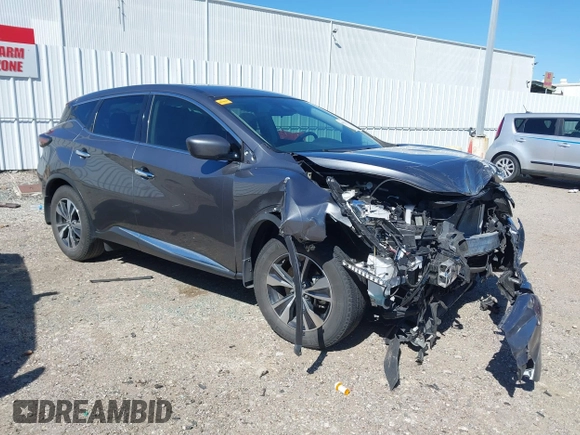 2022 Nissan Murano S with VIN 5N1AZ2AJ0NC128253, listed as a IAAI auction lot 41802874 with 39,114 mi miles and . Bid and sale history available at DreamBid. Image 1.