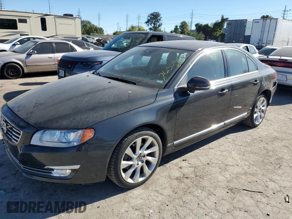 2015 Volvo S80 T6 Platinum z VIN YV1902MM5F1188298, wystawiony jako Copart lot #76501464 z przebiegiem 73 707 mil mil oraz Szkoda całkowita • Salvage title. Historia ofert i sprzedaży dostępna na DreamBid. Obrazek 1.