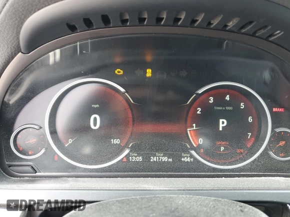 2015 BMW 7 Series 740i with VIN WBAYA6C50FD826727, listed as a Copart auction lot 82197433 with 241,799 mi miles and . Bid and sale history available at DreamBid. Image 9.