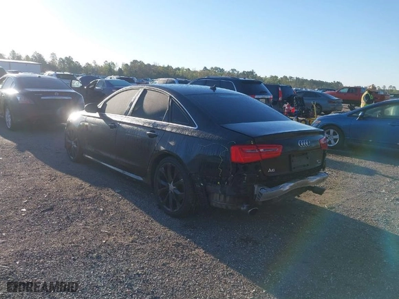 2015 Audi A6 3.0T Premium Plus with VIN WAUFGAFC9FN035982, listed as a IAAI auction lot 41832535 with 152,759 mi miles. Bid and sale history available at carsss.com. Image 3.