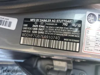 2014 Mercedes-Benz E-Class E 63 AMG S-Model with VIN WDDHF7GB7EA910740, listed as a Copart auction lot 73857184 with 115,493 mi miles and Salvage Title. Bid and sale history available at carsss.com. Image 13.