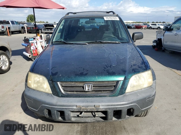 2000 Honda CR-V LX with VIN JHLRD2842YC012081, listed as a Copart auction lot 76782424 with 194,361 mi miles and Salvage Title. Bid and sale history available at carsss.com. Image 5.