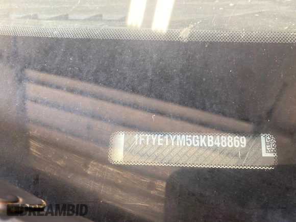 2016 Ford Transit Cargo с VIN 1FTYE1YM5GKB48869, выставлен на аукционе IAAI как лот 42789025 с пробегом 147 263 миль миль и . История ставок и продаж доступна на DreamBid. Изображение 9.