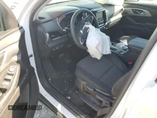 2019 Chevrolet Traverse LS z VIN 1GNEVFKW3KJ251580, wystawiony jako Copart lot #49617665 z przebiegiem 83 159 mil mil oraz Szkoda całkowita • Salvage title. Historia ofert i sprzedaży dostępna na DreamBid. Obrazek 8.