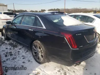 2018 Cadillac CT6 Sport AWD with VIN 1G6KP5R67JU129231, listed as a Copart auction lot 89267215 with 138,886 mi miles and Salvage title. Bid and sale history available at DreamBid. Image 2.