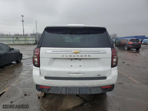 2024 Chevrolet Suburban LT with VIN 1GNSCCKD5RR271685, listed as a Copart auction lot 85882484 with NaN miles and Salvage Title. Bid and sale history available at carsss.com. Image 6.