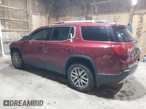 2017 GMC Acadia SLE with VIN 1GKKNLLS3HZ140550, listed as a Copart auction lot 49112415 with 155,247 mi miles and Salvage Title. Bid and sale history available at DreamBid. Image 2.