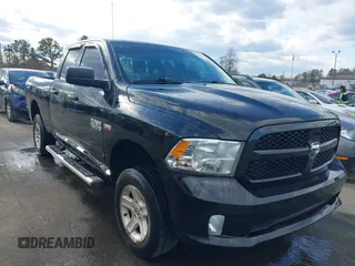 2018 Ram 1500 Express with VIN 1C6RR7FT4JS190227, listed as a IAAI auction lot 41224977 with 145,353 mi miles. Bid and sale history available at carsss.com. Image 1.