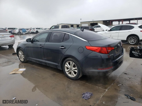 2011 Kia Optima EX with VIN KNAGN4A74B5152840, listed as a Copart auction lot 83638104 with 120,654 mi miles and Salvage Title. Bid and sale history available at carsss.com. Image 2.