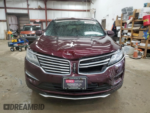 2016 Lincoln MKC Select with VIN 5LMCJ2D97GUJ07699, listed as a Copart auction lot 43359485 with 167,919 mi miles and Salvage title. Bid and sale history available at DreamBid. Image 5.