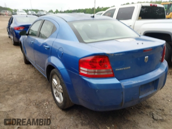 2008 Dodge Avenger SXT with VIN 1B3LC56R48N684509, listed as a IAAI auction lot 42119980 with 248,556 mi miles and . Bid and sale history available at DreamBid. Image 3.