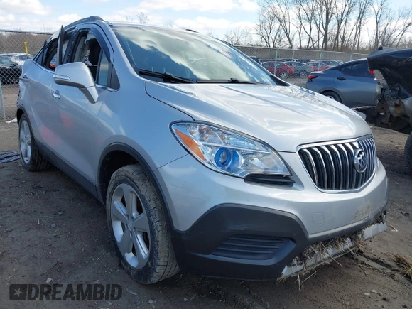 2016 Buick Encore with VIN KL4CJASB7GB643761, listed as a IAAI auction lot 41972732 with Not Provided miles. Bid and sale history available at carsss.com. Image 1.