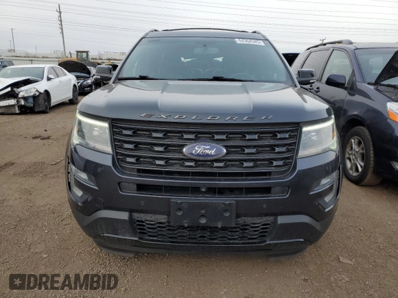 2017 Ford Explorer Sport с VIN 1FM5K8GT4HGC02286, выставлен на аукционе Copart как лот 44364345 с пробегом 137 296 миль миль и Списание • Salvage title. История ставок и продаж доступна на DreamBid. Изображение 5.