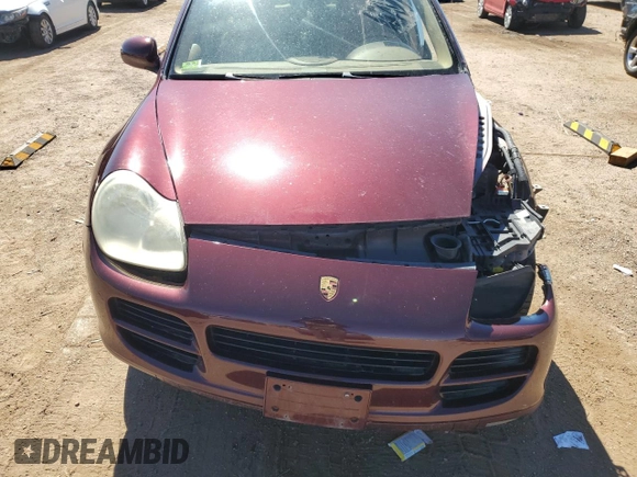 2005 Porsche Cayenne with VIN WP1AA29P85LA21664, listed as a Copart auction lot 73196154 with 0 mi miles and Salvage Title. Bid and sale history available at carsss.com. Image 12.