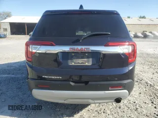 2021 GMC Acadia SLE with VIN 1GKKNKLA4MZ162407, listed as a Copart auction lot 49963725 with 141,122 mi miles and Salvage Title. Bid and sale history available at DreamBid. Image 6.
