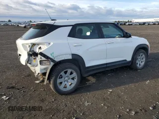 2021 Chevrolet TrailBlazer LS with VIN KL79MMS23MB036063, listed as a Copart auction lot 50082225 with 34,156 mi miles and Salvage Title. Bid and sale history available at carsss.com. Image 3.