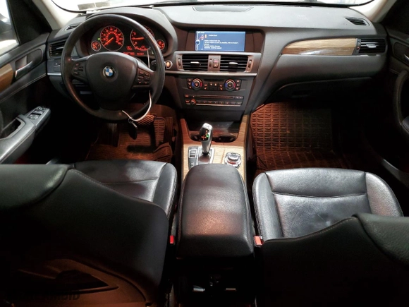 2011 BMW X3 28i with VIN 5UXWX5C56BLW14495, listed as a Copart auction lot 46402785 with 119,806 mi miles and Salvage Title. Bid and sale history available at carsss.com. Image 8.