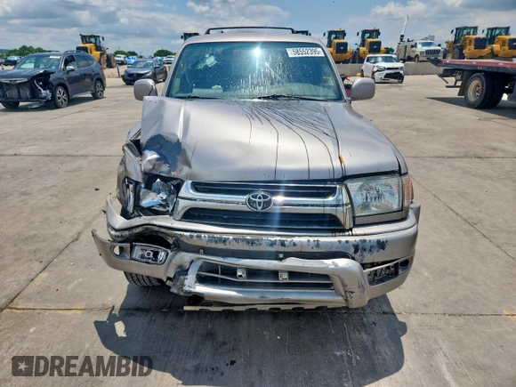 2002 Toyota 4Runner SR5 z VIN JT3GN86R120257440, wystawiony jako Copart lot #58552395 z przebiegiem 264 663 mil mil oraz Szkoda całkowita • Salvage title. Historia ofert i sprzedaży dostępna na DreamBid. Obrazek 5.