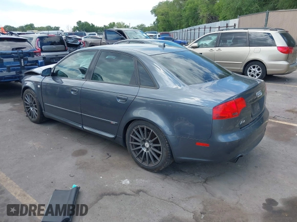 2008 Audi A4 2.0T with VIN WAUEF78E98A158420, listed as a IAAI auction lot 42637271 with 233,847 mi miles and . Bid and sale history available at DreamBid. Image 3.