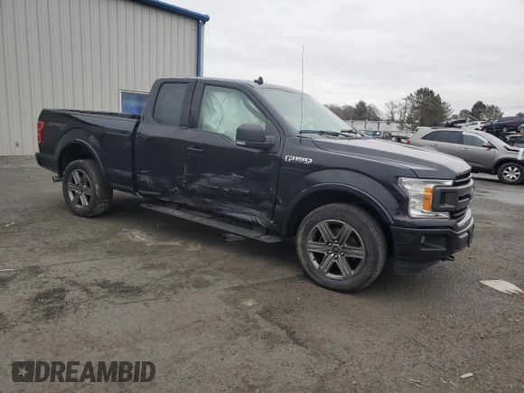 2020 Ford F-150 XL with VIN 1FTFX1E44LFC62080, listed as a Copart auction lot 48001125 with 119,251 mi miles and Salvage Title. Bid and sale history available at carsss.com. Image 4.