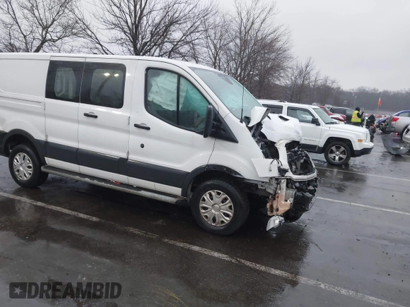 2017 Ford Transit with VIN 1FTYR1ZMXHKA92111, listed as a IAAI auction lot 41485945 with 123,850 mi miles and . Bid and sale history available at DreamBid. Image 1.