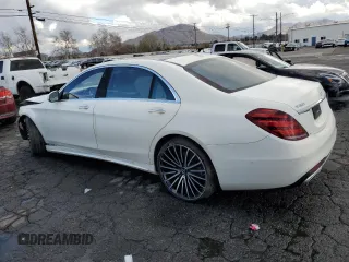 2018 Mercedes-Benz S 560 with VIN WDDUG8DB7JA400341, listed as a Copart auction lot 44409025 with 81,280 mi miles and Clean Title. Bid and sale history available at carsss.com. Image 2.