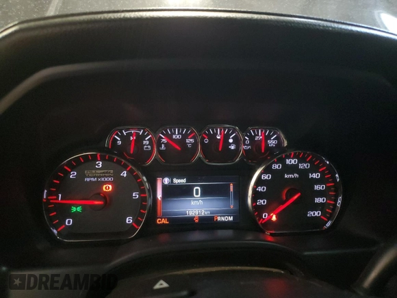 2015 GMC Sierra 1500 SLT with VIN 3GTU2VEJ2FG240083, listed as a Copart auction lot 42585385 with 192,912 mi miles and Salvage Title. Bid and sale history available at DreamBid. Image 9.
