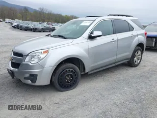 2012 Chevrolet Equinox LT w/1LT with VIN 2GNFLEE51C6123389, listed as a IAAI auction lot 41967418 with 204,967 mi miles. Bid and sale history available at carsss.com. Image 2.