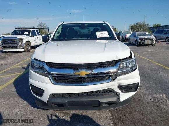 2019 Chevrolet Colorado 2WD Work Truck with VIN 1GCHSBEA4K1246024, listed as a IAAI auction lot 41201986 with 58,844 mi miles. Bid and sale history available at carsss.com. Image 12.