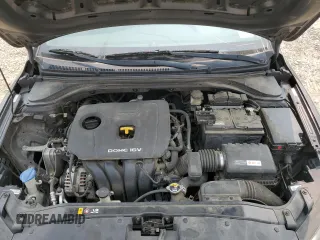 2017 Hyundai Elantra SE with VIN KMHD74LF2HU361038, listed as a Copart auction lot 58988105 with 165,547 mi miles and Salvage title. Bid and sale history available at DreamBid. Image 11.