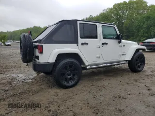 2013 Jeep Wrangler Unlimited Sahara with VIN 1C4HJWEG4DL562951, listed as a Copart auction lot 58001475 with 95,744 mi miles and Clean title. Bid and sale history available at DreamBid. Image 3.
