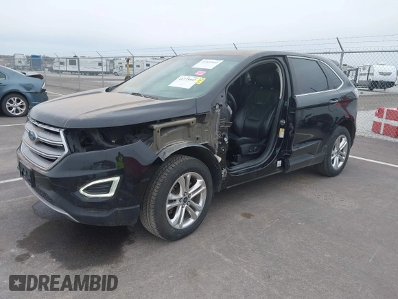2017 Ford Edge Titanium with VIN 2FMPK4K82HBB14106, listed as a IAAI auction lot 41925945 with 96,243 mi miles. Bid and sale history available at carsss.com. Image 2.