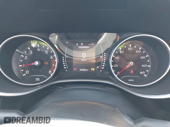 2020 Jeep Compass Latitude with VIN 3C4NJCBB6LT147594, listed as a IAAI auction lot 41592201 with 32,383 mi miles and . Bid and sale history available at DreamBid. Image 7.