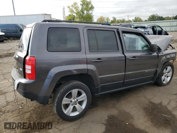 2017 Jeep Patriot Latitude with VIN 1C4NJPFB9HD184301, listed as a Copart auction lot 72726194 with Not Provided miles and Salvage Title. Bid and sale history available at DreamBid. Image 3.
