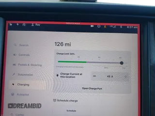 2020 Tesla Model X Long Range with VIN 5YJXCDE28LF298553, listed as a IAAI auction lot 40863184 with 54,031 mi miles and . Bid and sale history available at DreamBid. Image 17.