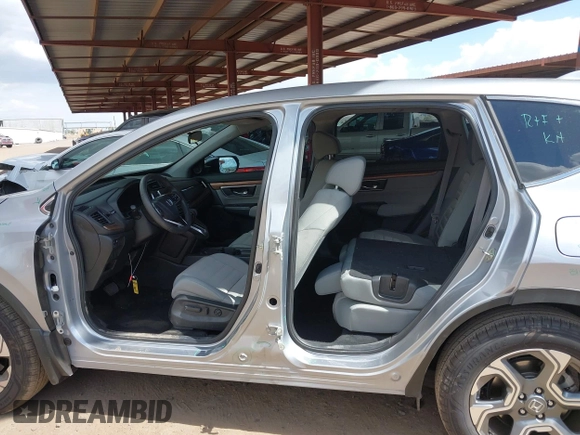 2019 Honda CR-V EX with VIN 5J6RW1H57KA043415, listed as a IAAI auction lot 41970188 with 27,363 mi miles. Bid and sale history available at carsss.com. Image 14.