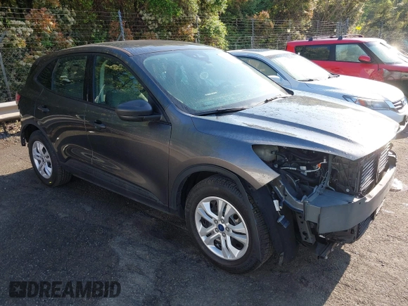 2020 Ford Escape S with VIN 1FMCU0F61LUA22935, listed as a IAAI auction lot 41915006 with 92,481 mi miles and . Bid and sale history available at carsss.com. Image 1.