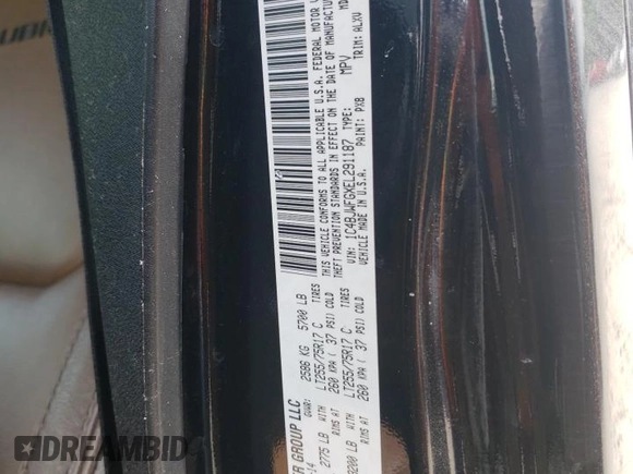 2014 Jeep Wrangler Unlimited Rubicon with VIN 1C4BJWFGXEL291187, listed as a Copart auction lot 54897675 with 227,478 mi miles and Salvage title. Bid and sale history available at DreamBid. Image 13.
