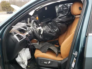 2025 BMW X5 xDrive40i with VIN 5UX23EU05S9X78749, listed as a Copart auction lot 48342605 with 0 mi miles and Salvage Title. Bid and sale history available at carsss.com. Image 7.