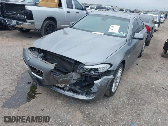 2011 BMW 5 Series 535i xDrive with VIN WBAFU7C57BDU56455, listed as a IAAI auction lot 41615376 with 112,763 mi miles. Bid and sale history available at carsss.com. Image 2.