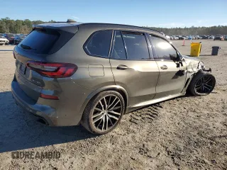 2022 BMW X5 sDrive40i with VIN 5UXCR4C02N9J39621, listed as a Copart auction lot 87696995 with 0 mi miles and Salvage Title. Bid and sale history available at carsss.com. Image 3.